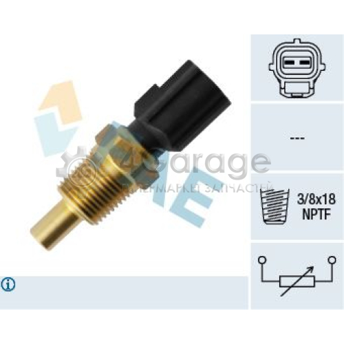 FAE 33755 Датчик температура охлаждающей жидкости