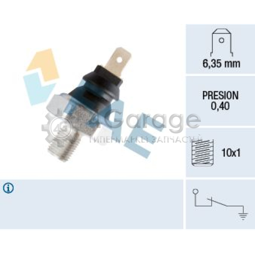FAE 11070 Датчик давления масла