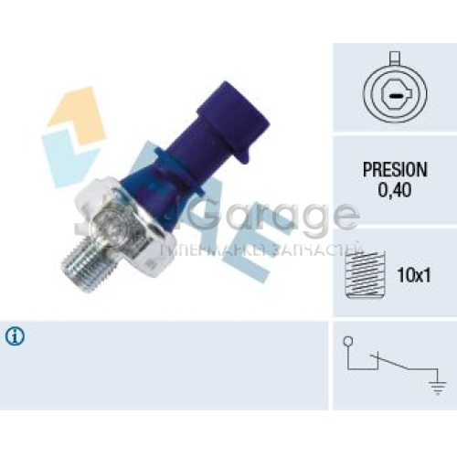 FAE 12439 Датчик давления масла