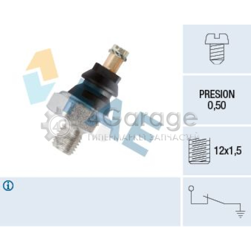 FAE 10200 Датчик давления масла