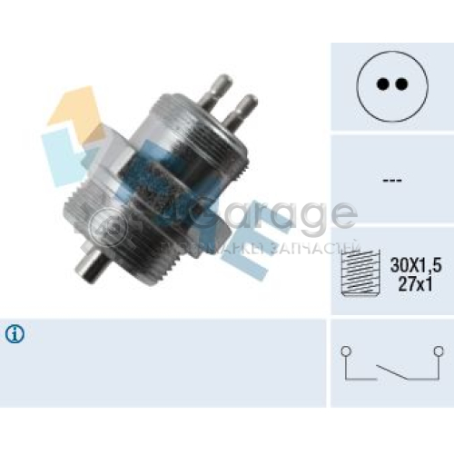 FAE 40425 Выключатель фара заднего хода