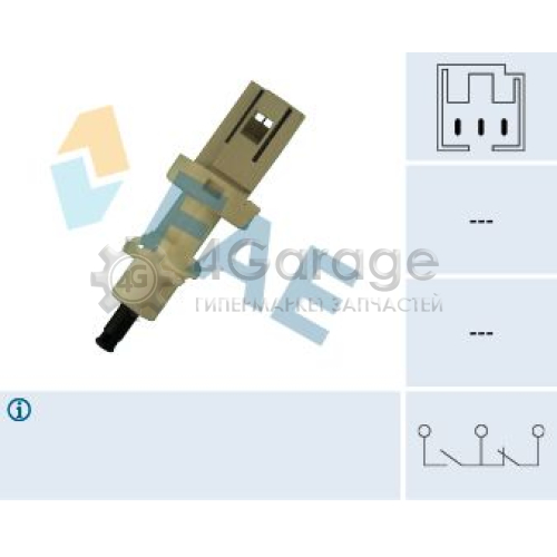 FAE 24410 Выключатель фонаря сигнала торможения