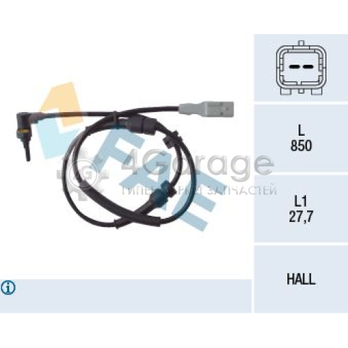 FAE 78086 Датчик частота вращения колеса