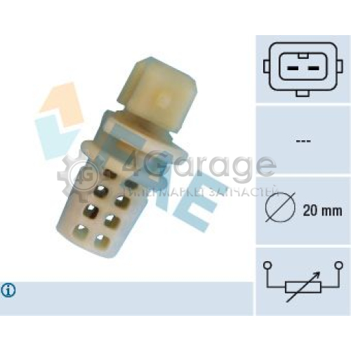 FAE 33520 Датчик температура впускаемого воздуха