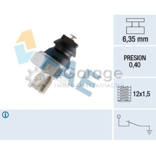 FAE 12200 Датчик давления масла