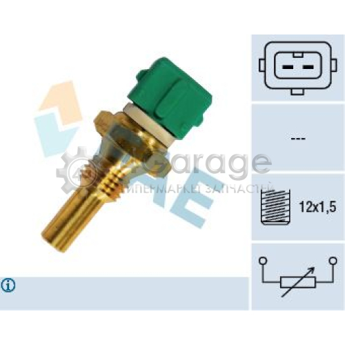 FAE 33400 Датчик температура охлаждающей жидкости