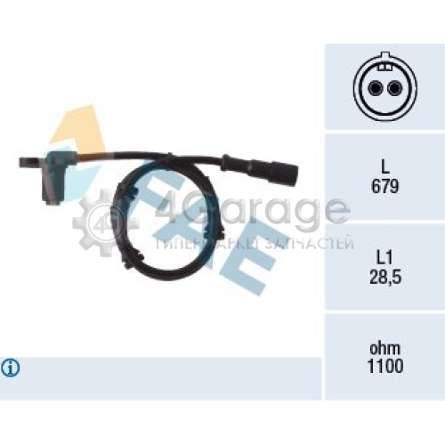 FAE 78006 Датчик частота вращения колеса
