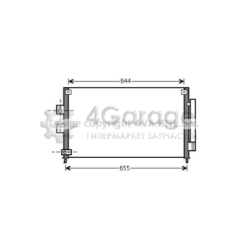 Конденсатор кондиционер AVA QUALITY COOLING HD5227D в Нижнем Новгороде