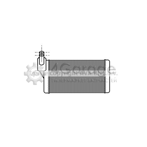 Теплообменник отопление салона AVA QUALITY COOLING VN6097 в Нижнем Новгороде