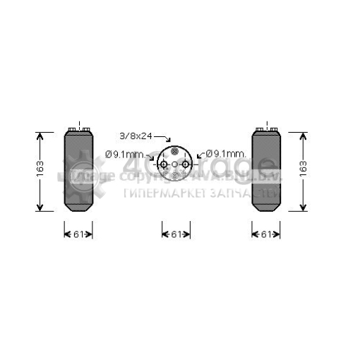 Осушитель кондиционер AVA QUALITY COOLING DND037 в Москве