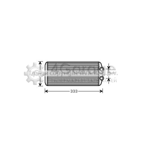 Теплообменник отопление салона AVA QUALITY COOLING PEA6312 в Нижнем Новгороде