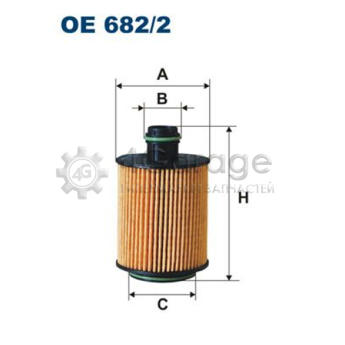 FILTRON OE6822 Масляный фильтр