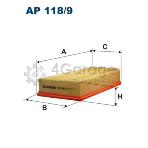 FILTRON AP1189 Воздушный фильтр