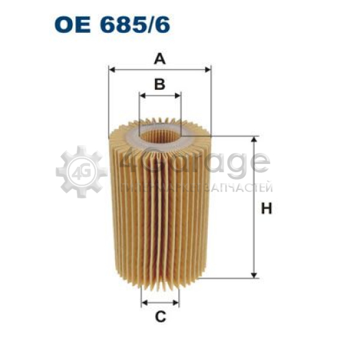 FILTRON OE6856 Масляный фильтр