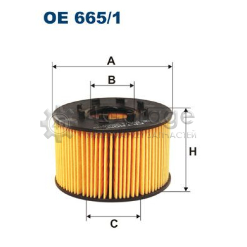 FILTRON OE6651 Масляный фильтр