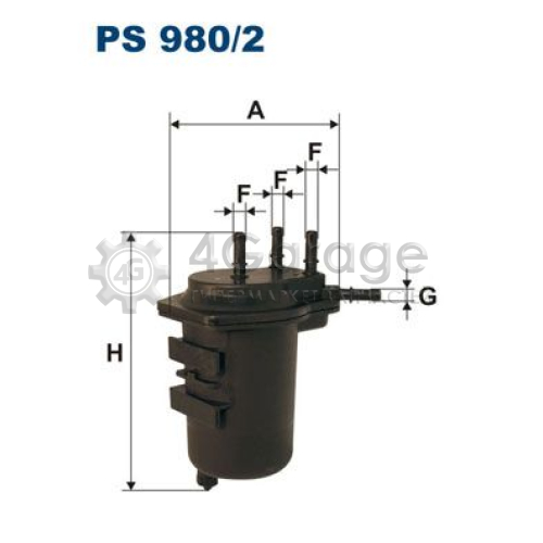 FILTRON PS9802 Топливный фильтр