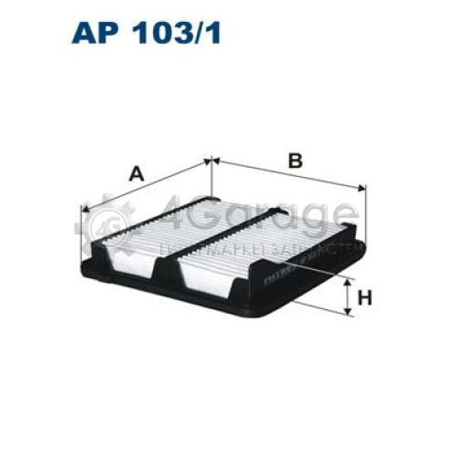 FILTRON AP1031 Воздушный фильтр