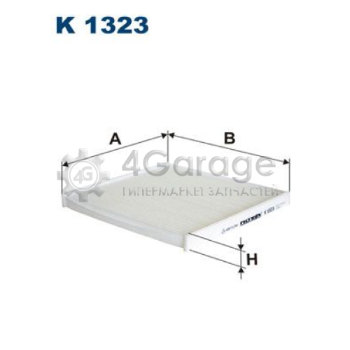 FILTRON K1323 Фильтр воздух во внутренном пространстве