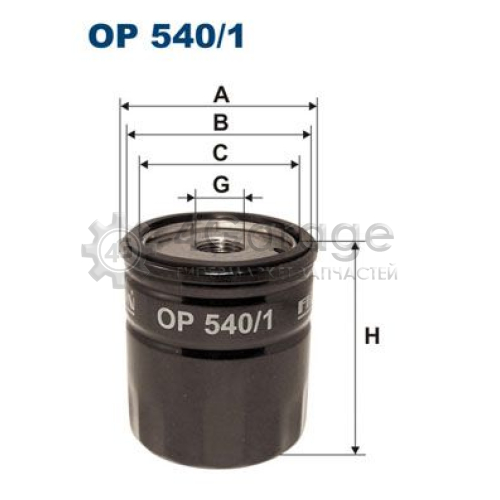 FILTRON OP5401 Масляный фильтр в Красноярске