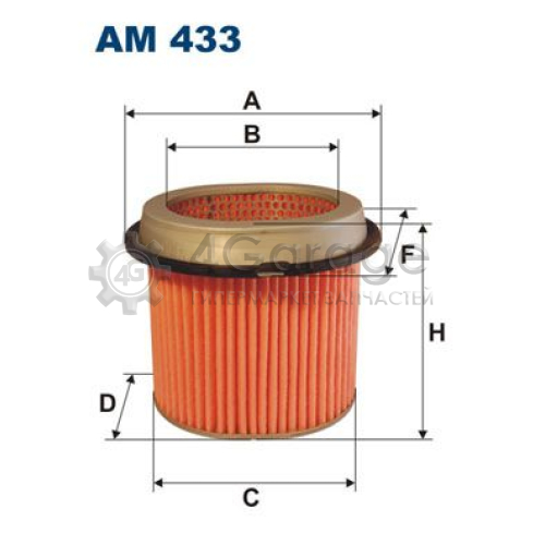 FILTRON AM433 Воздушный фильтр