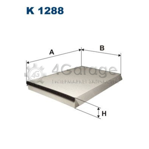 FILTRON K1288 Фильтр воздух во внутренном пространстве