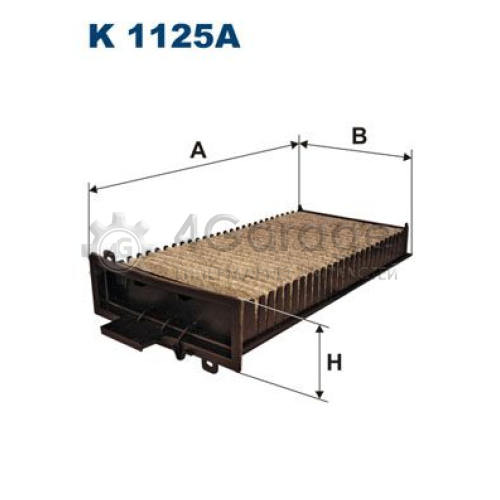 FILTRON K1125A Фильтр воздух во внутренном пространстве