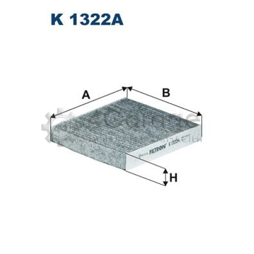 Фильтр воздух во внутренном пространстве FILTRON K1322A в Ростове-на-Дону