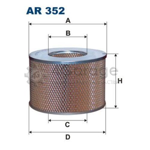 FILTRON AR352 Воздушный фильтр