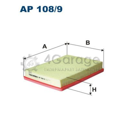 FILTRON AP1089 Воздушный фильтр