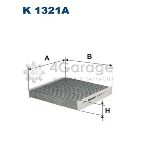 FILTRON K1321A Фильтр воздух во внутренном пространстве