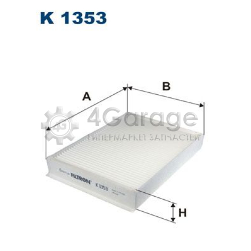 FILTRON K1353 Фильтр воздух во внутренном пространстве