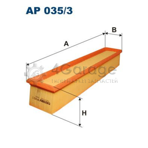 FILTRON AP0353 Воздушный фильтр