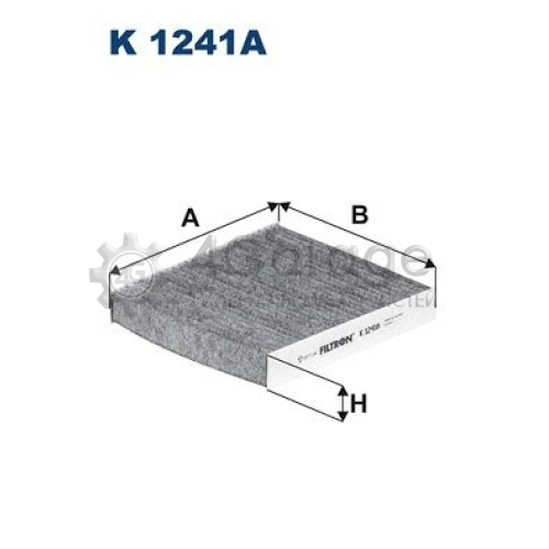 FILTRON K1241A Фильтр воздух во внутренном пространстве