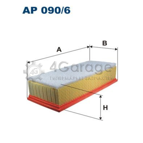 FILTRON AP0906 Воздушный фильтр