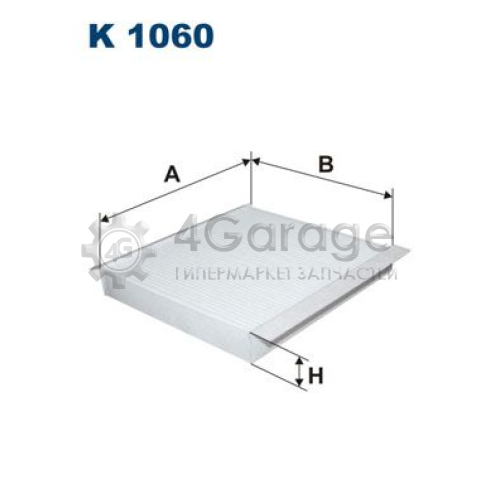 FILTRON K1060 Фильтр воздух во внутренном пространстве