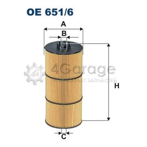 Масляный фильтр FILTRON OE6516 в Ростове-на-Дону