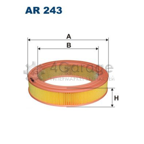 FILTRON AR243 Воздушный фильтр в Красноярске