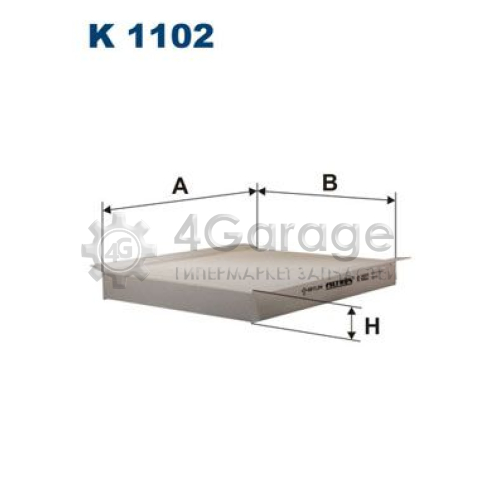 FILTRON K1102 Фильтр воздух во внутренном пространстве