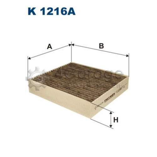 FILTRON K1216A Фильтр воздух во внутренном пространстве