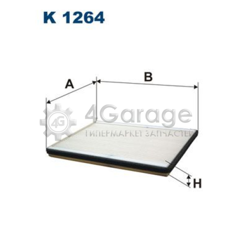 FILTRON K1264 Фильтр воздух во внутренном пространстве