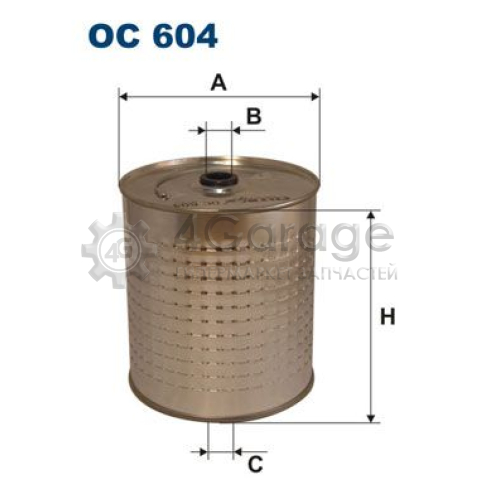 FILTRON OC604 Масляный фильтр