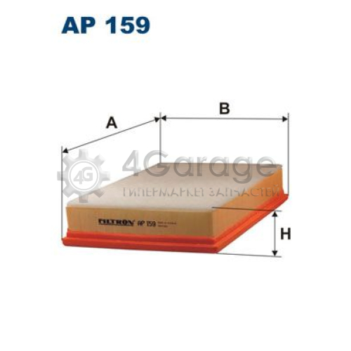 FILTRON AP159 Воздушный фильтр