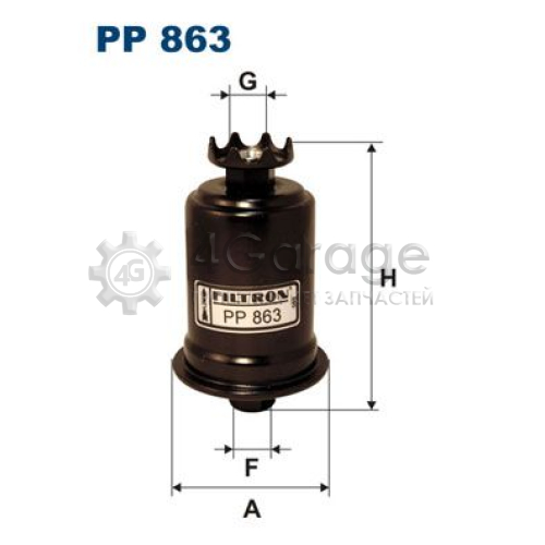 Топливный фильтр FILTRON PP863 в Москве