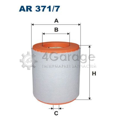 Воздушный фильтр FILTRON AR3717 в Ростове-на-Дону