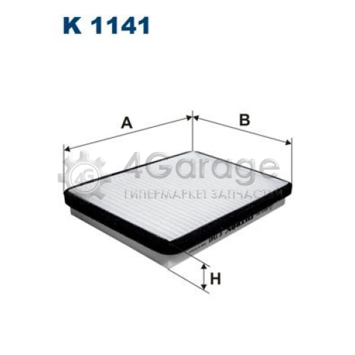 FILTRON K1141 Фильтр воздух во внутренном пространстве