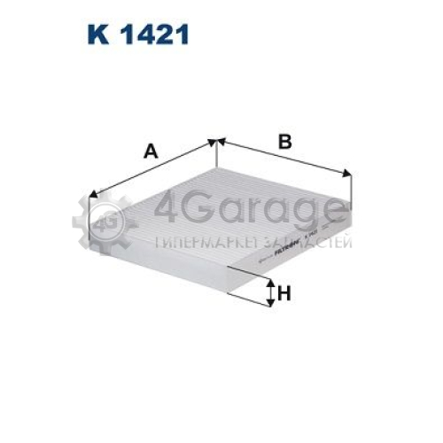FILTRON K1421 Фильтр воздух во внутренном пространстве в Красноярске