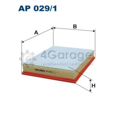 FILTRON AP0291 Воздушный фильтр