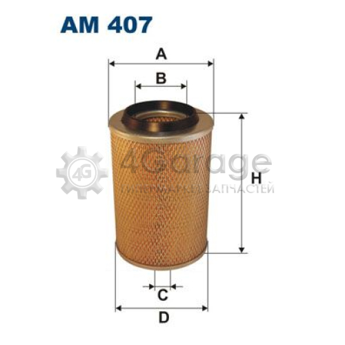 FILTRON AM407 Воздушный фильтр