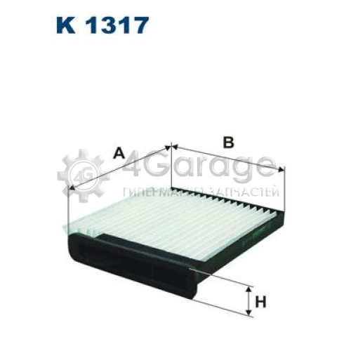 FILTRON K1317 Фильтр воздух во внутренном пространстве