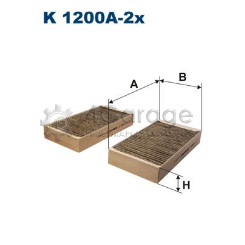 FILTRON K1200A2x Фильтр воздух во внутренном пространстве